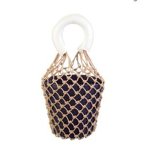 STAUD Moreau Net Bucket Bag.
